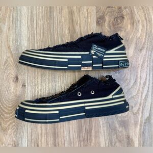 XVessel x AMG Peace By Piece Black Series Sneakers Size 8 or 41 LNC